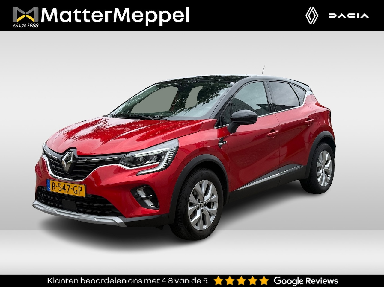 Renault Captur - 1.3 TCe 140 EDC Intens | Trekhaak | Automaat | Navigatie | Achteruitrijcamera | Parkeersen - AutoWereld.nl