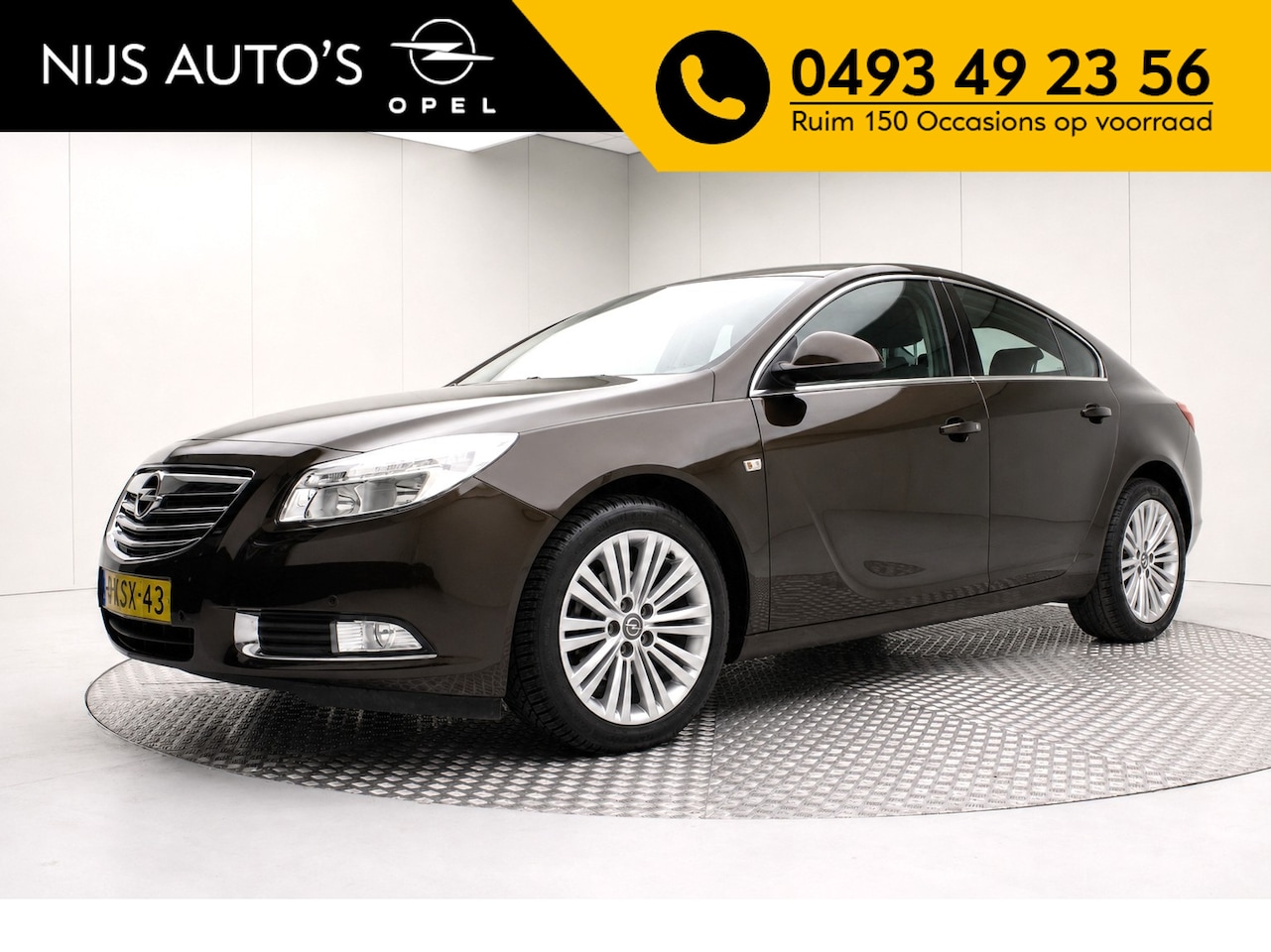 Opel Insignia - 1.4 T EcoFLEX Design Edition | Airco / Cruise / Navi / PDC v&a / stuur leder en multifunct - AutoWereld.nl