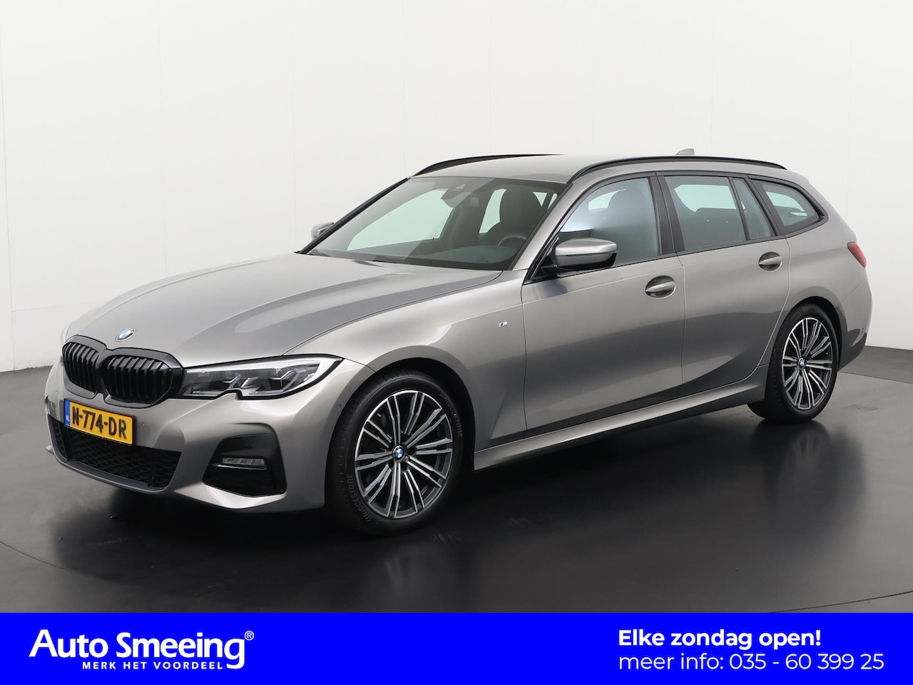 BMW 3-serie Touring - 318i Business Edition Plus M Sport | Leder | Elekr. Achterklep | Camera | Digital Cockpit - AutoWereld.nl