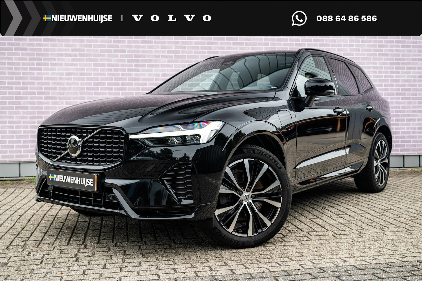 Volvo XC60 - 2.0 T6 Plug-in Hybrid AWD Plus Dark | PHEV Long Range | Harman Kardon Audio | Achteruitrij - AutoWereld.nl
