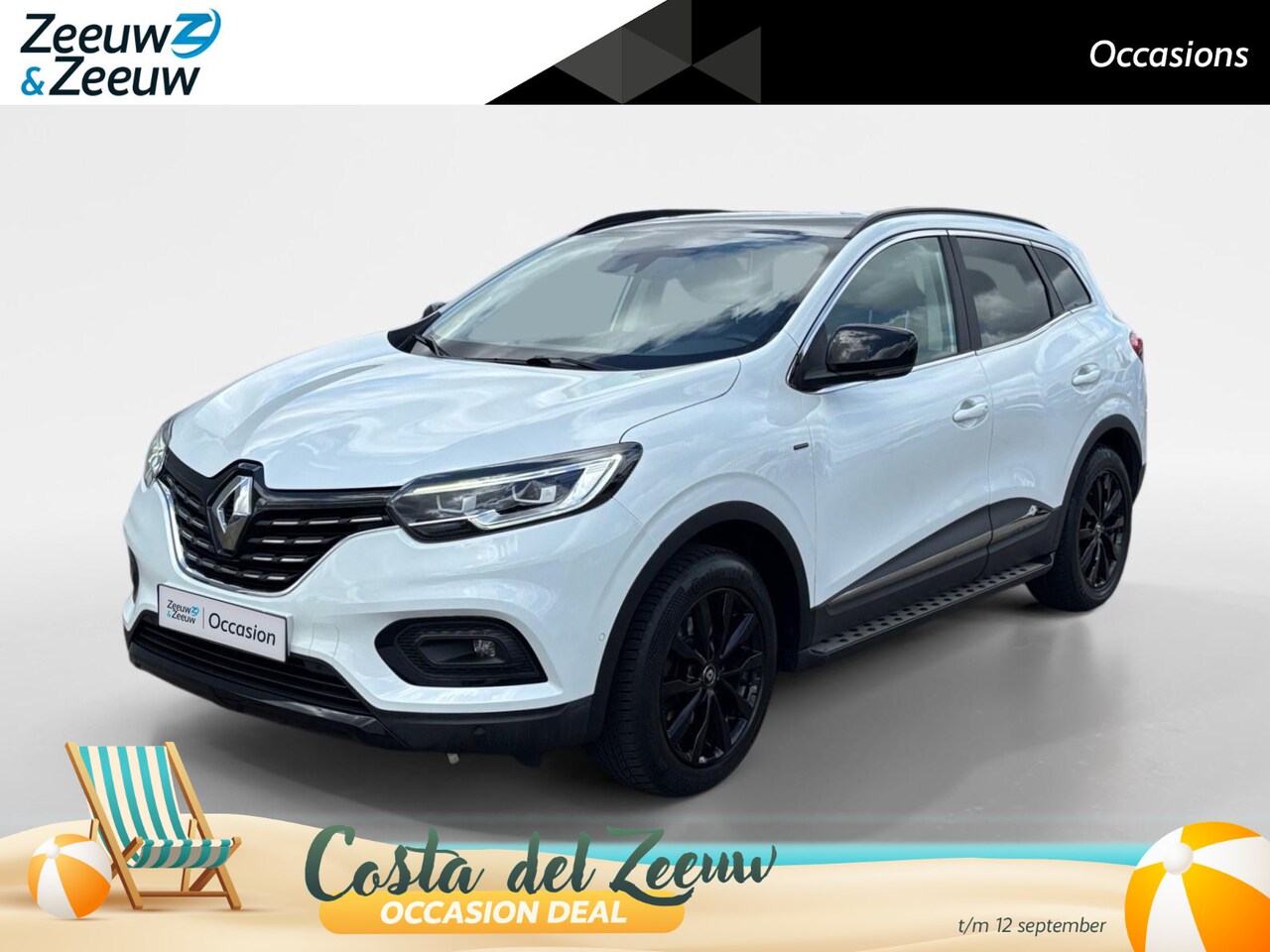 Renault Kadjar - 160PK TCe Black Edition Automaat | 1e eigenaar | Panoramadak | Camera | Apple CarPlay/Andr - AutoWereld.nl