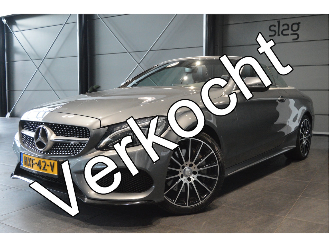 Mercedes-Benz C-klasse Cabrio - 200 AMG Line navi pdc cruise 19 inch 184 pk !! - AutoWereld.nl