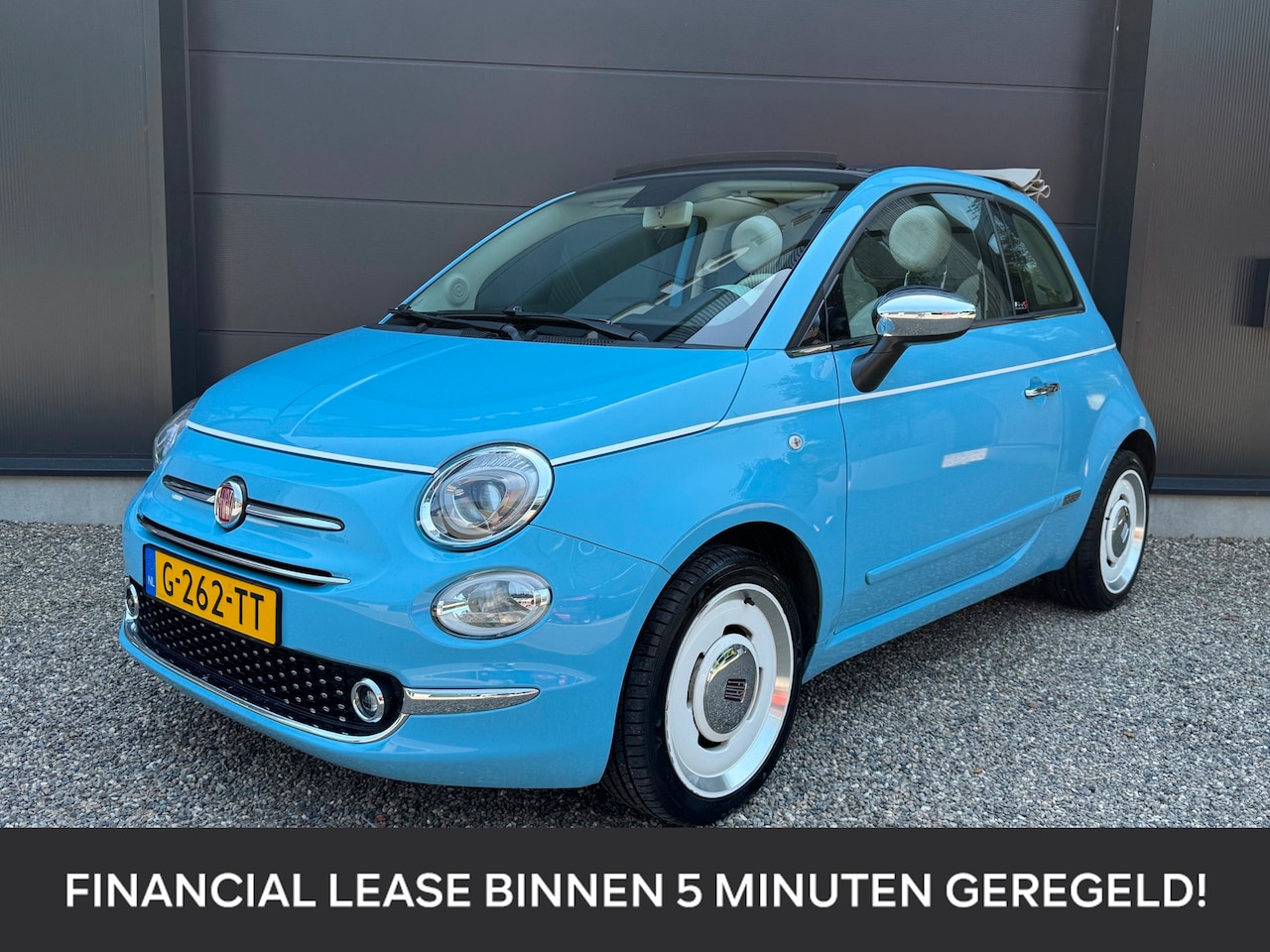 Fiat 500 C - 0.9 TwinAir Turbo Spiaggina '58 Limited Edition | Apple CarPlay | BTW verrekenbaar - AutoWereld.nl