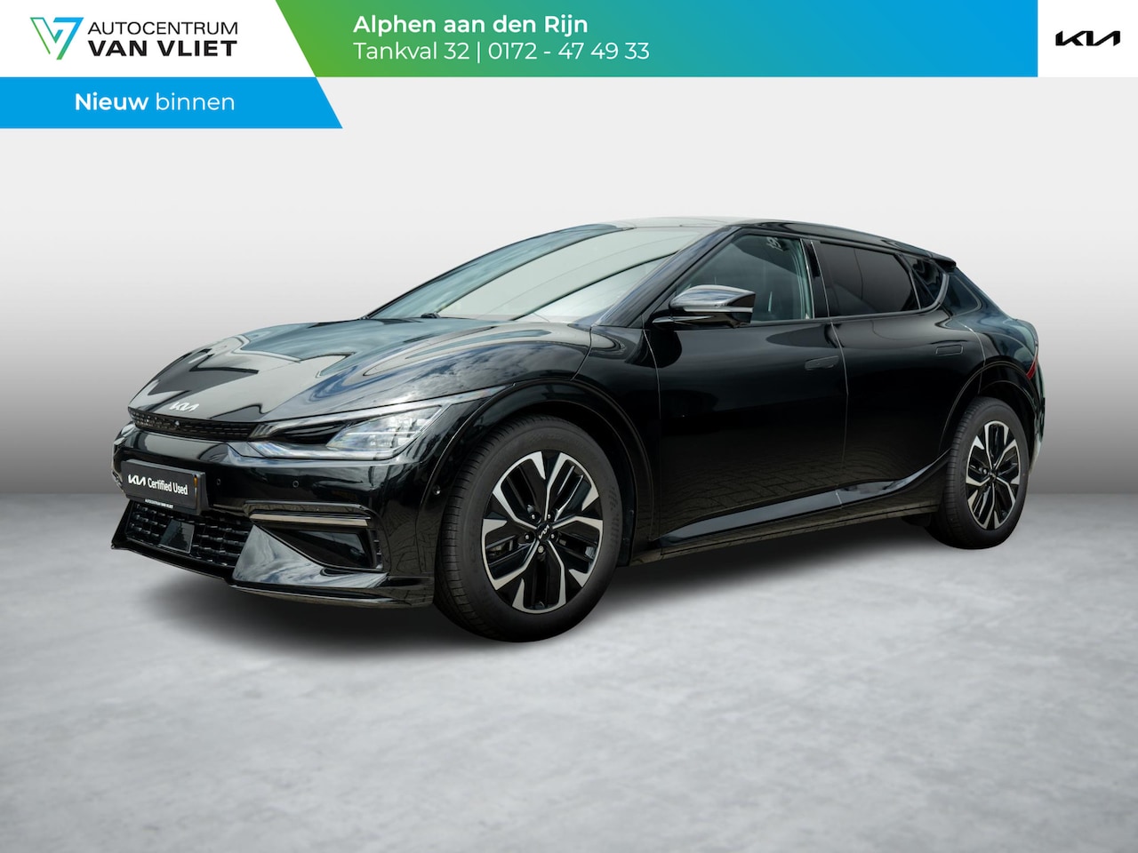 Kia EV6 - GT-Line 77.4 kWh | Nederlandse dealer onderhouden auto | Schuifkantel dak | Trekhaak 1600k - AutoWereld.nl