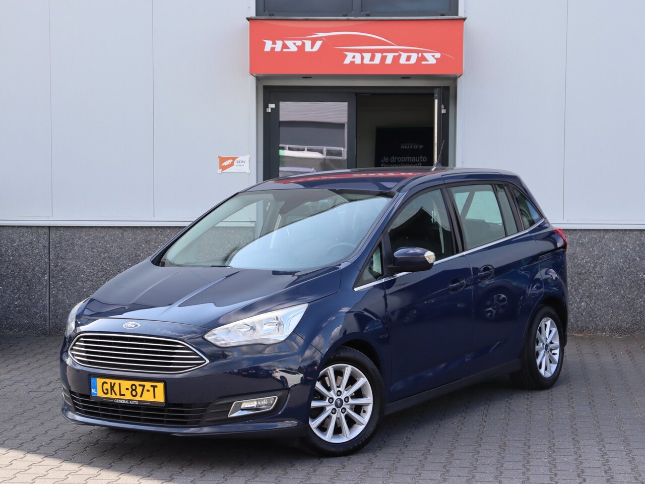 Ford Grand C-Max - 1.0 Titanium navi LM airco - AutoWereld.nl