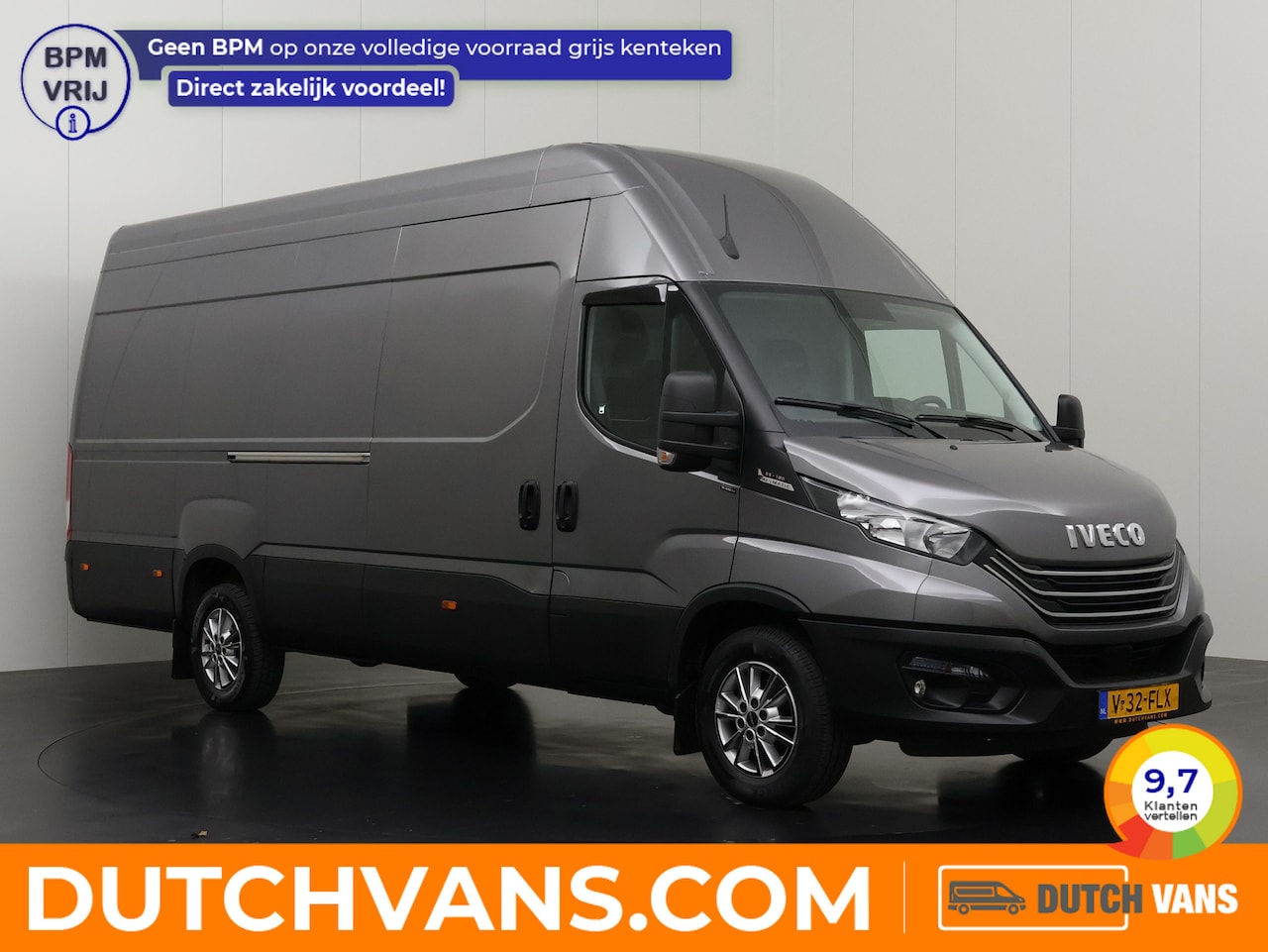 Iveco Daily - 35S18HV 3.0 Ltr Hi-Matic Automaat L4H3 Maxi | Bomvol Opties | 3500Kg Trekhaak | Oprijplaat - AutoWereld.nl