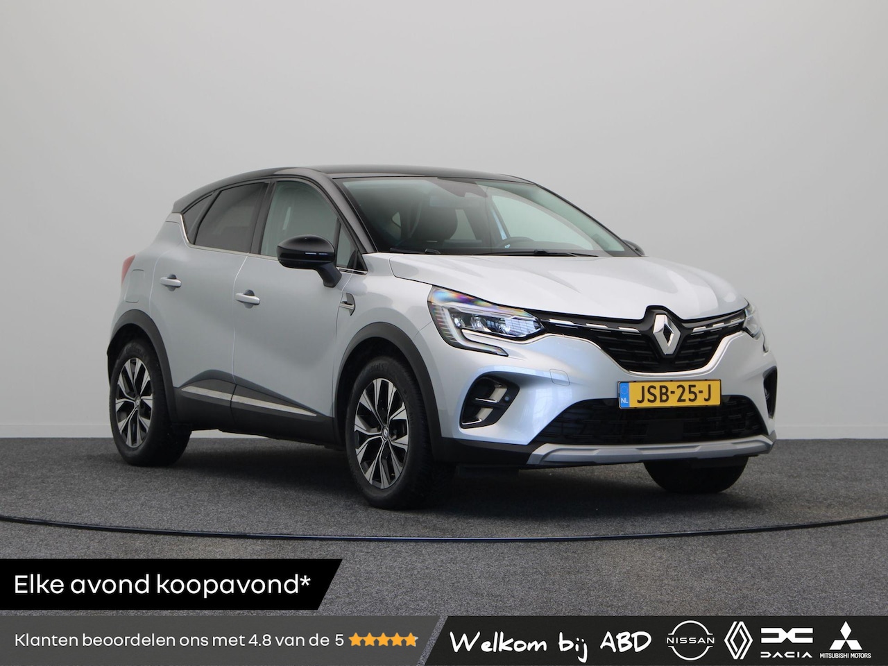 Renault Captur - 1.6 E-Tech Hybrid 145 Techno | LED | Clima | Keyless | Achteruitrijcamera | Groot scherm | - AutoWereld.nl