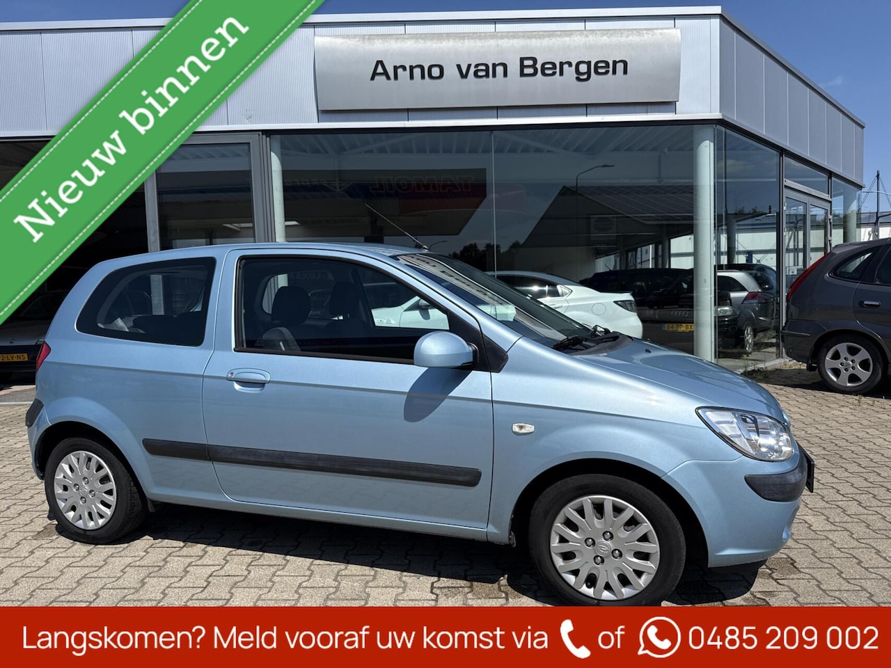 Hyundai Getz - 1.4i Active Cool 1.4i Active Cool, airco, isofix, nette en prima onderhouden auto !! - AutoWereld.nl