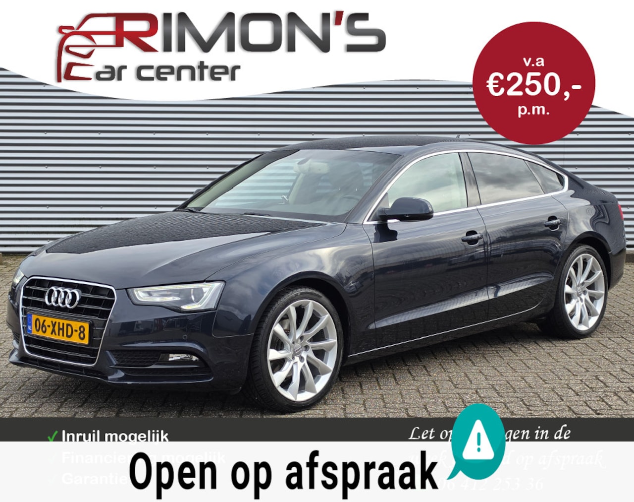 Audi A5 Sportback - 1.8 TFSI Pro Line Automaat Leder Navi Camera - AutoWereld.nl