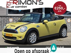 MINI Cabrio - 1.6 Cooper S Leder Xenon 163 Pk Geel Goud Parelmoer