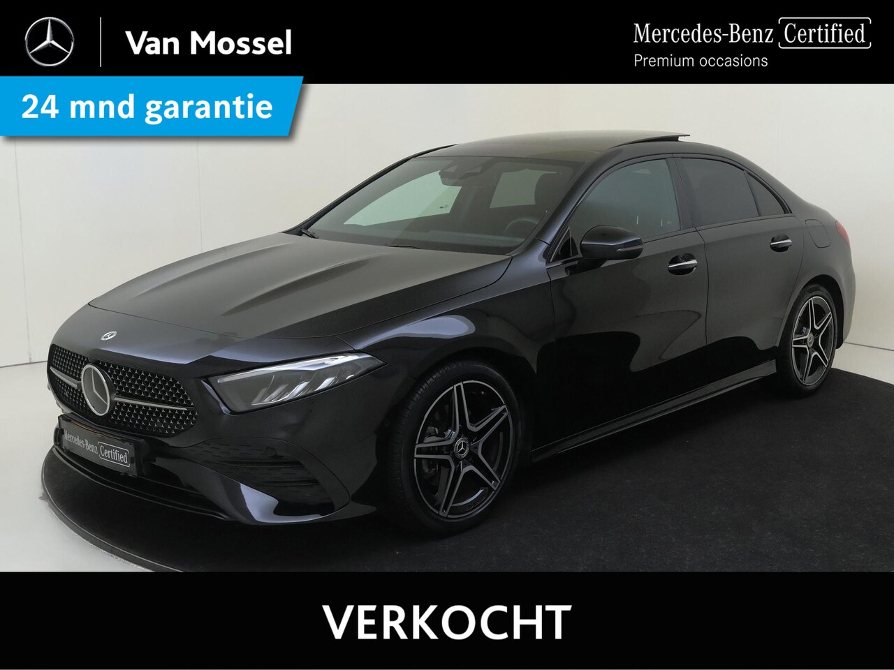 Mercedes-Benz A-klasse - 200 AMG Line / Panoramadak/ Night/ Sfeerverlichting - AutoWereld.nl