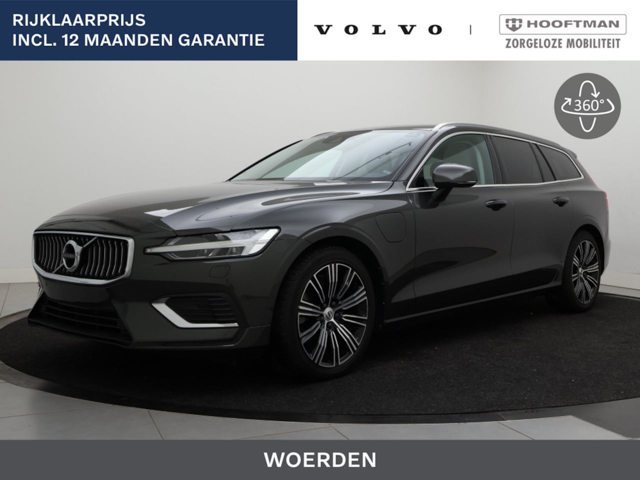 Volvo V60 - T6 PLUG-IN HYBRID LONG RANGE INSCRIPTION HARMAN KARDON LEDER ACC - AutoWereld.nl