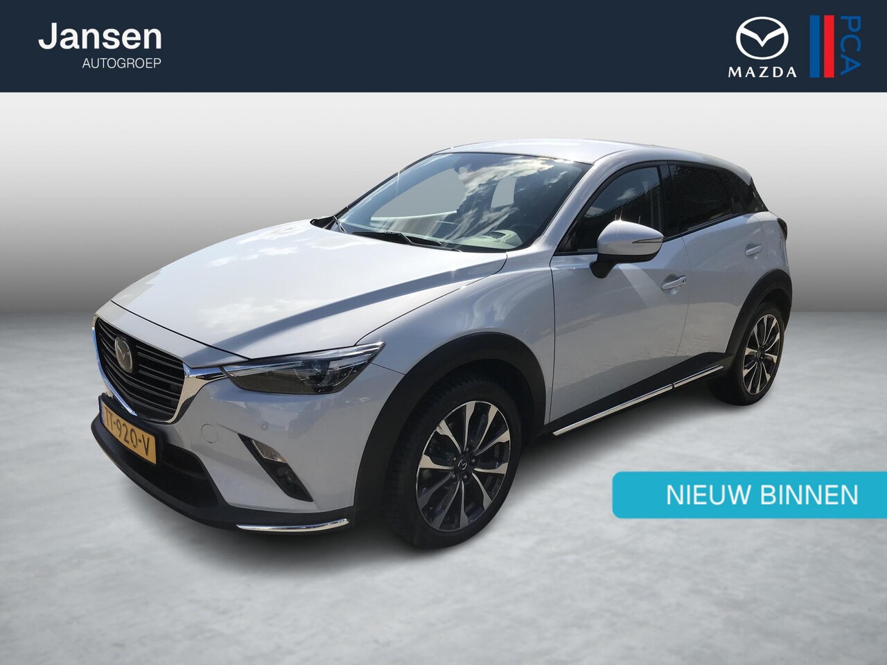 Mazda CX-3 - 2.0 SkyActiv-G 120 GT-M 2.0 SkyActiv-G 120 GT-M , Trekhaak, Adap.Cruise, Half Leder, Bose, HUD, Navi, Clima, Camer - AutoWereld.nl