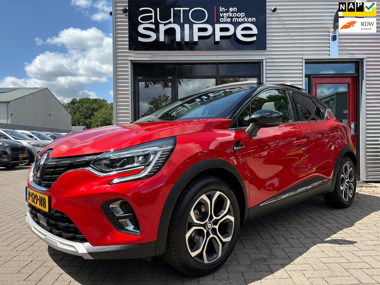 Renault Captur - 1.0 TCe 90 Intens -OPEN DAK-STOEL + STUURVERWARMING-LED-TREKHAAK-KEYLESS-CRUISE-CAMERA-VOO - AutoWereld.nl
