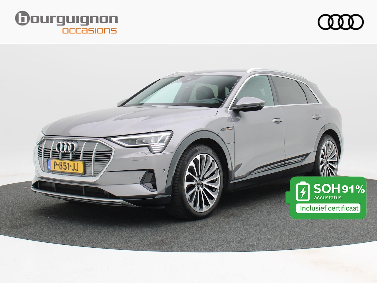 Audi e-tron - 55 quattro Business edition Plus 95 kWh 409 Pk | S-Line Interieur | Afneembare Trekhaak | - AutoWereld.nl