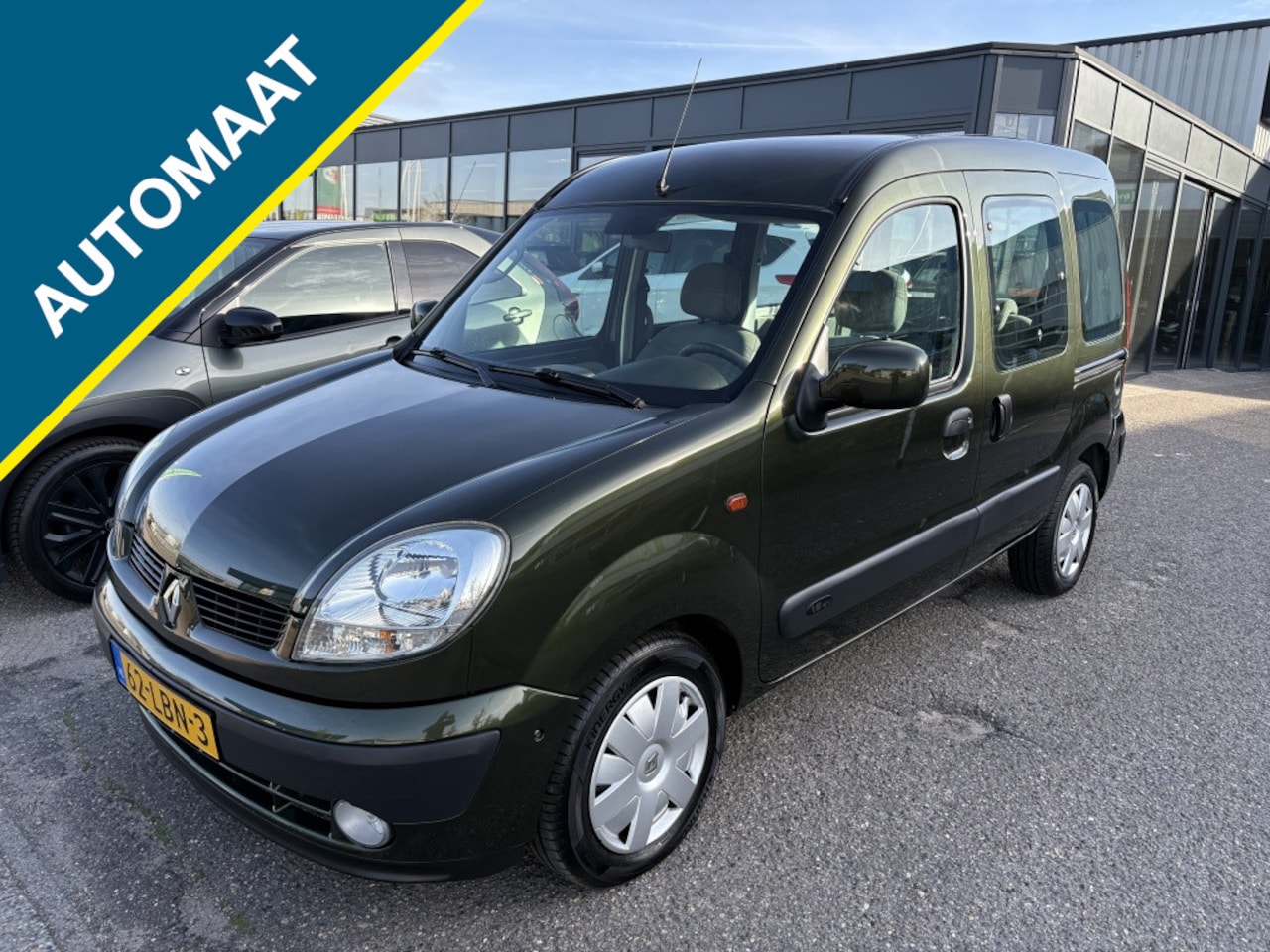Renault Kangoo - 1.6-16V Rolstoelauto 3+1 | Knielsysteem - AutoWereld.nl