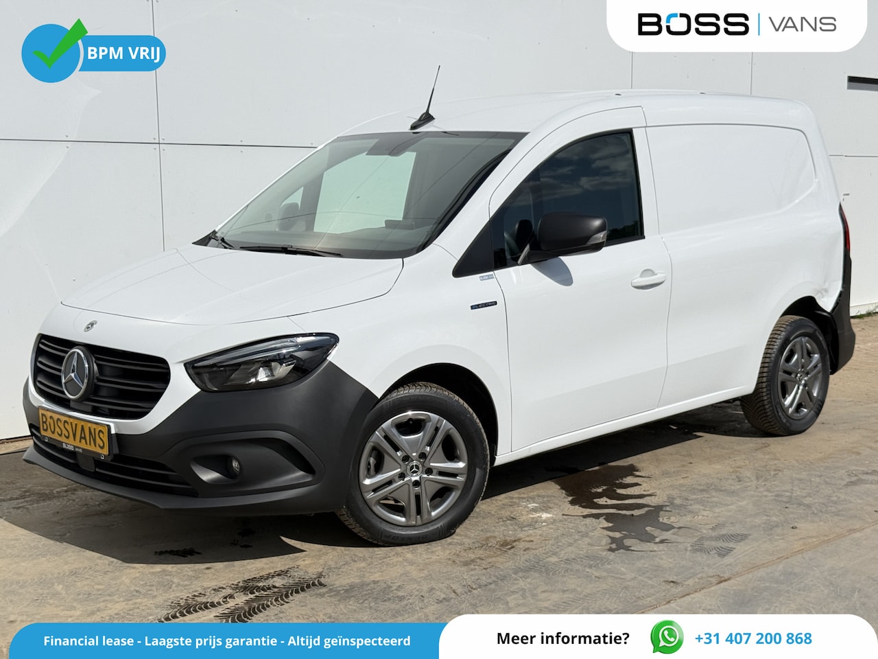 Mercedes-Benz eCitan - 112 51 kWh L1 284kkm WLTP Camera MBUX Trekhaak 75kW Snelladen Apple Carplay Cruise Control - AutoWereld.nl