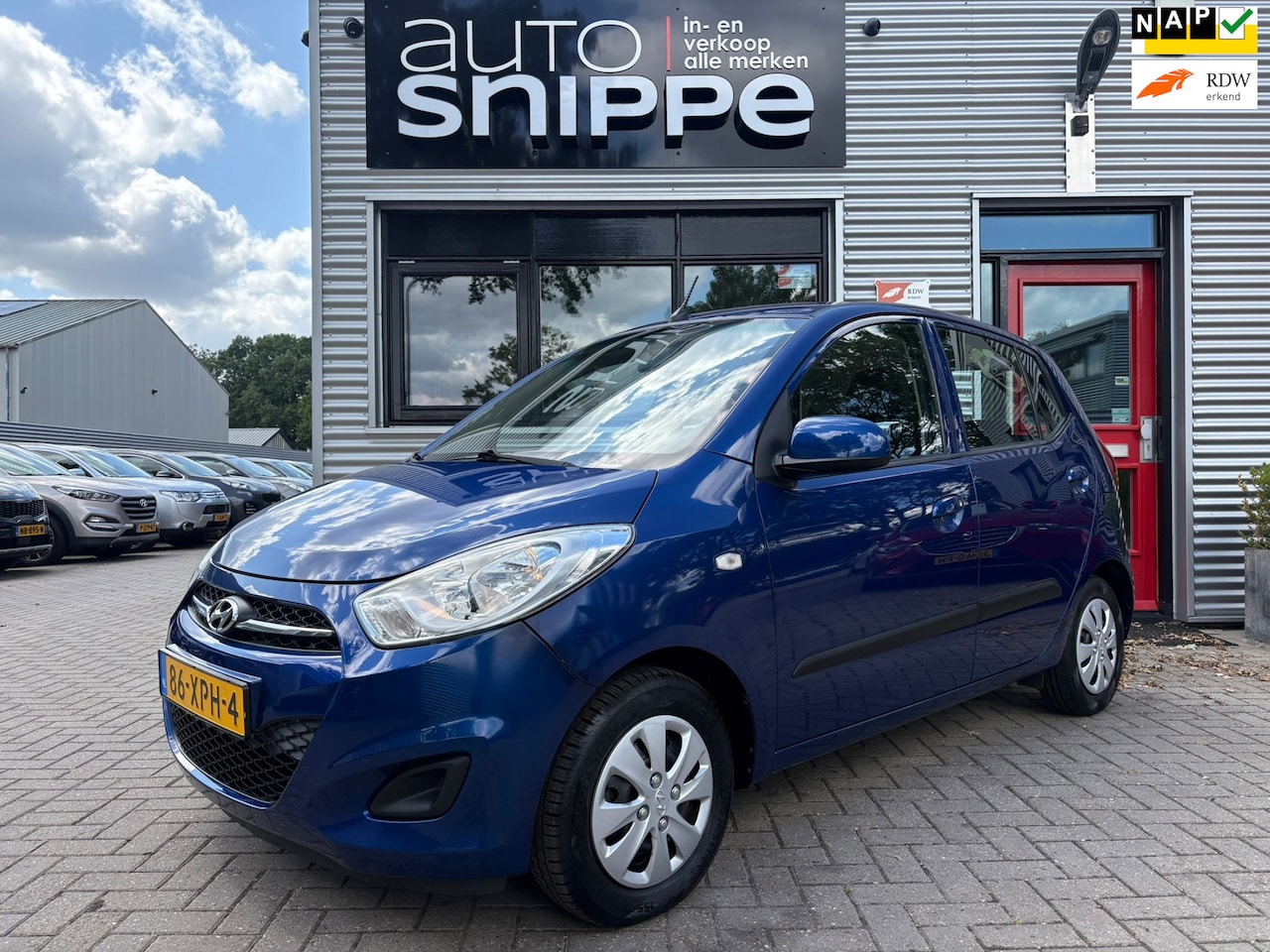 Hyundai i10 - 1.1 i-Drive Cool -5DRS.-AIRCO-DISTRIBUTIERIEM RECENT VERVANGEN-APK 09-07-2027!-RADIO/CD/US - AutoWereld.nl