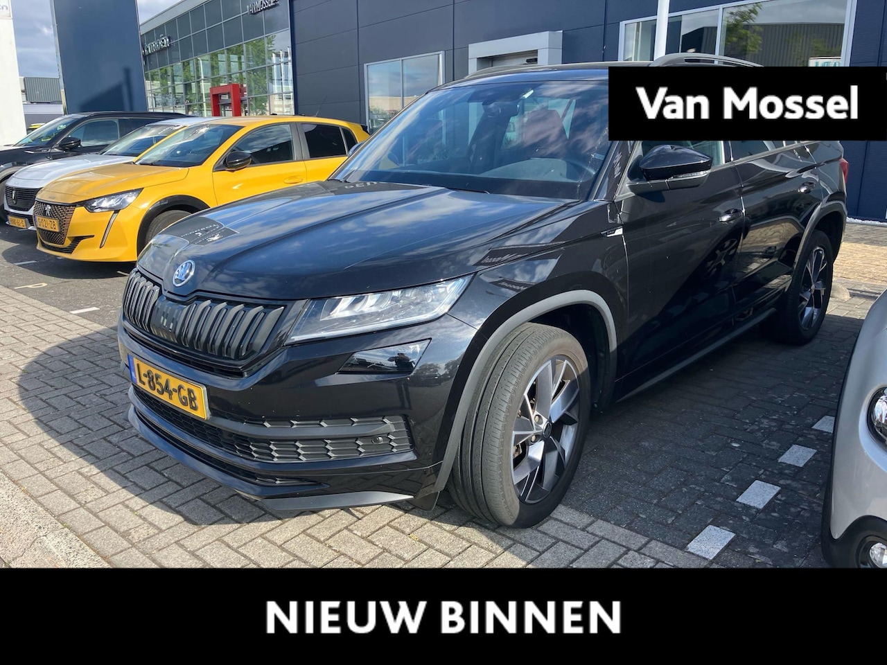 Skoda Kodiaq - 1.5 TSI Sportline Business 150 PK | Automaat | Matrix LED Koplampen | Apple Carplay/Androi - AutoWereld.nl