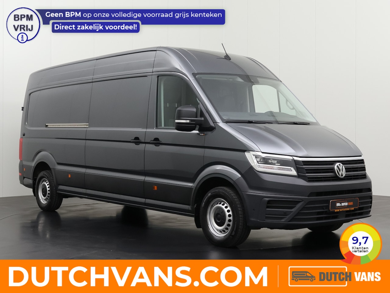 Volkswagen Crafter - 2.0TDI 140PK L4H3 Maxi | Led | Camera | Multimedia | 3-Zits | Betimmering | Airco | Cruise - AutoWereld.nl