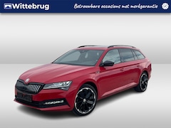 Skoda Superb Combi - 1.4 TSI iV 218pk Sportline DSG Automaat / Panorama schuifdak / Navigatie / LED Matrix / LM