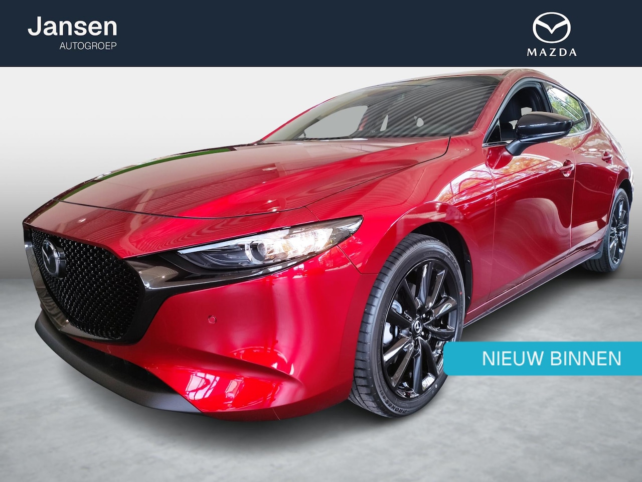Mazda 3 - 2.5 e-SkyActiv-G M Hybrid 140 Homura van €40.833,= voor €36.333,= - AutoWereld.nl