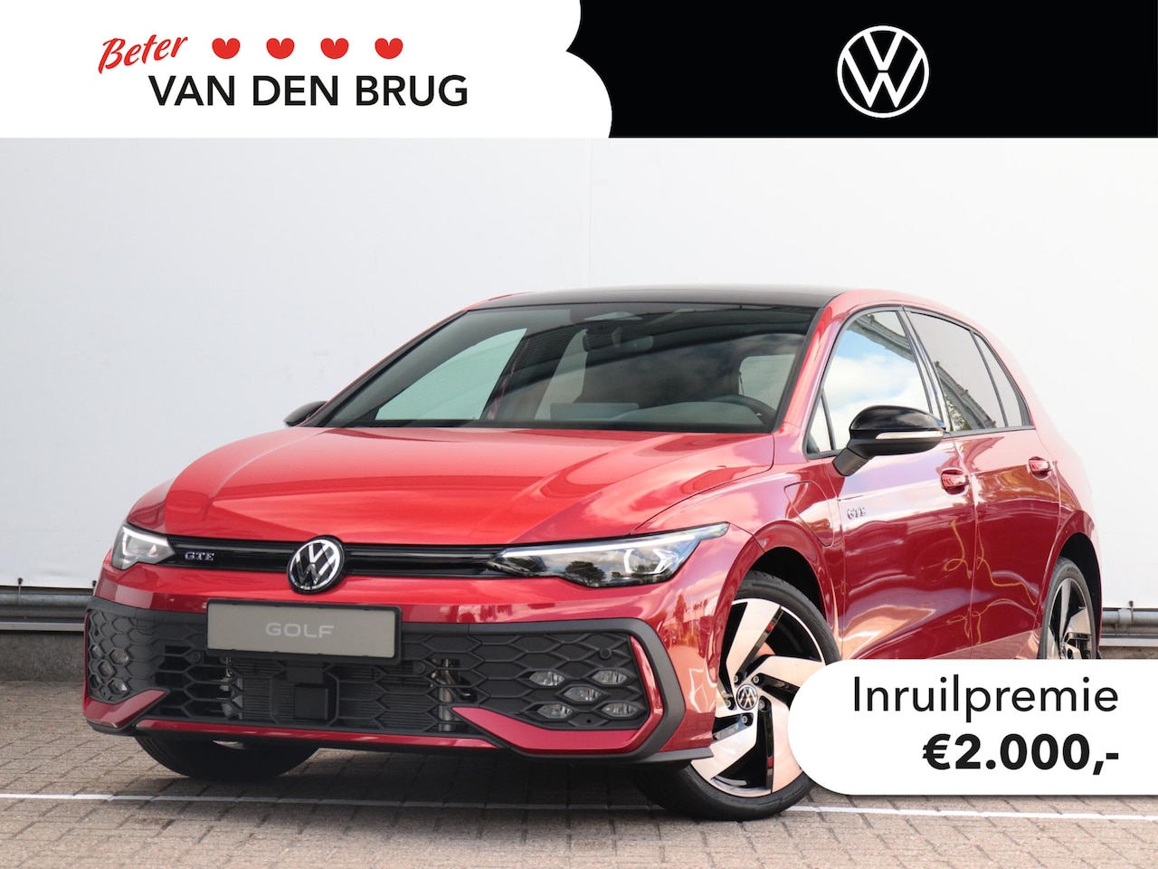 Volkswagen Golf - GTE 1.5 eHybrid 272pk | Panoramadak | Black Style | LED Matrix | Navigatie | Stoelverwarmi - AutoWereld.nl
