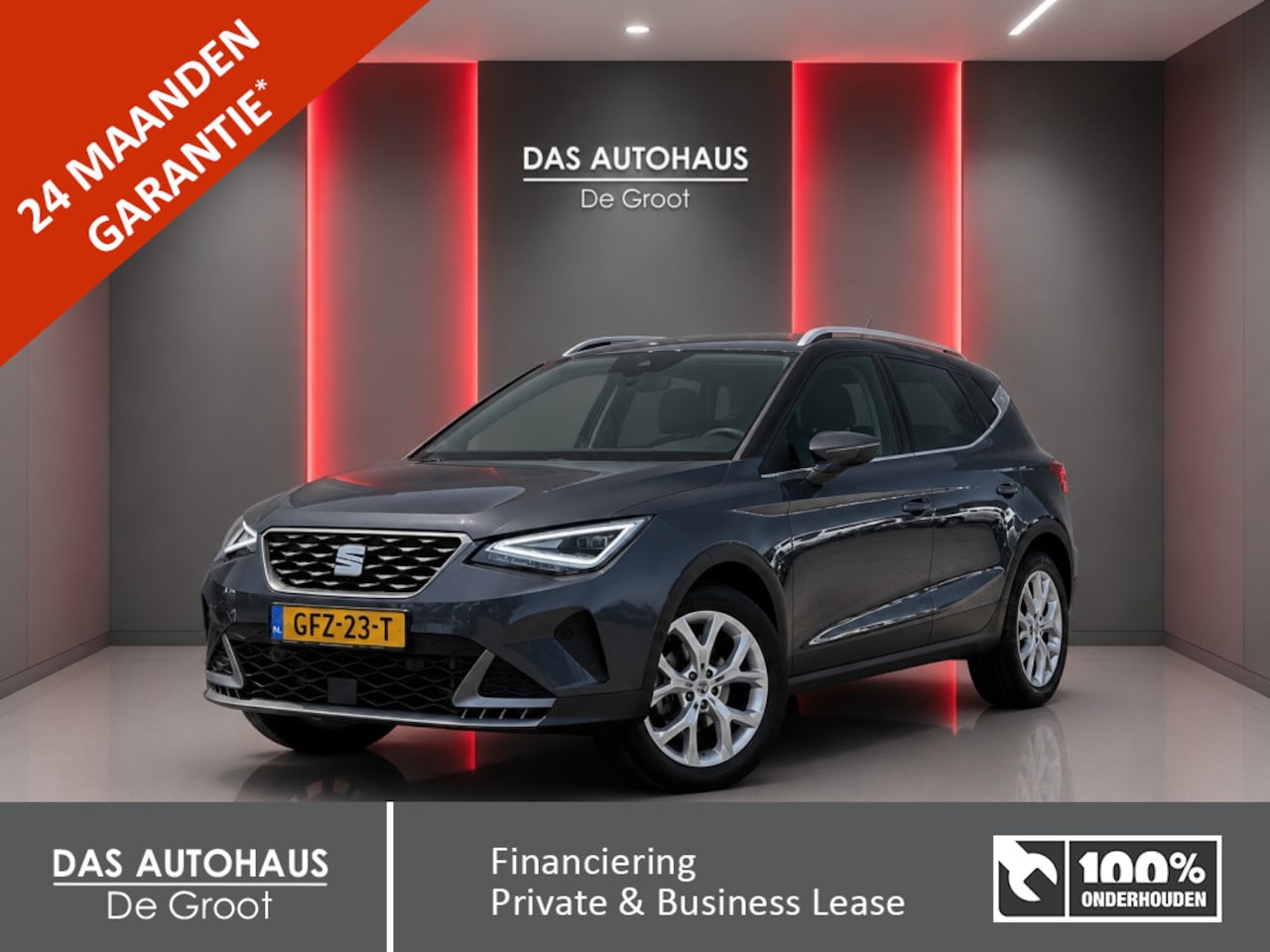 SEAT Arona - 1.0 TSI 110pk DSG FR | Navi | Camera | Trekhaak - AutoWereld.nl