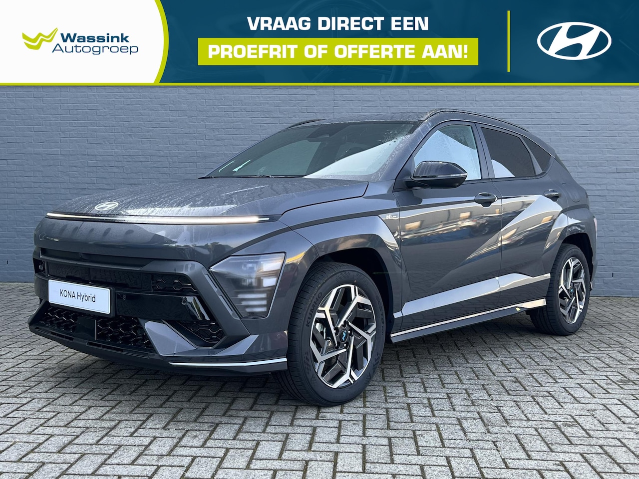 Hyundai Kona - 1.6 GDI HEV N Line 1.6 GDI HEV N Line - AutoWereld.nl