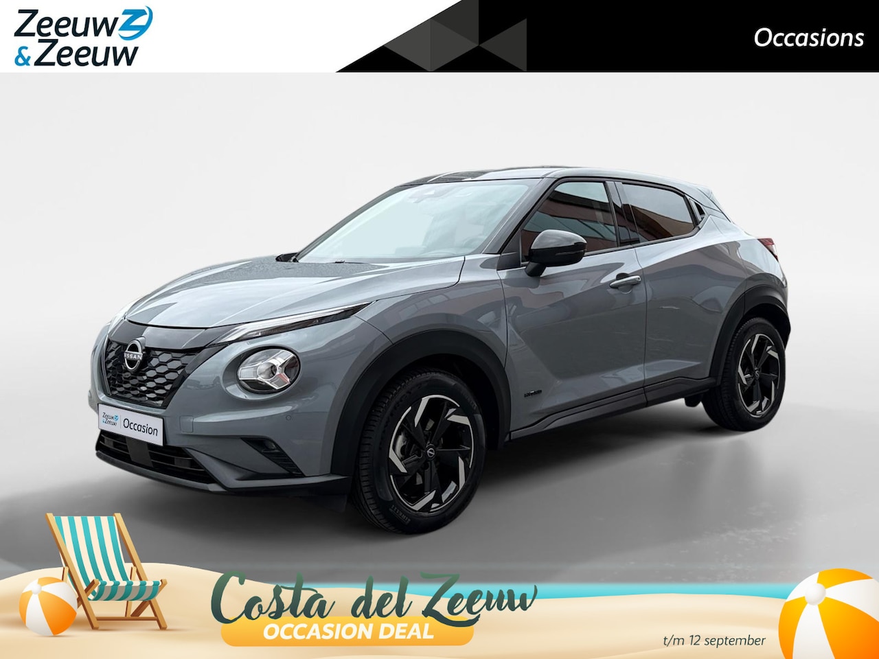 Nissan Juke - 1.6 Hybrid N-Connecta | Achteruitrijcamera | Navigatie | Parkeersensoren voor & achter | C - AutoWereld.nl