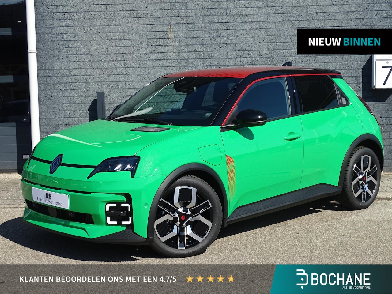 Renault 5 - comfort range techno 52 kWh NU 5 JAAR GARANTIE! / DAKSTICKER ROUGE / PACK WINTER / PACK AD - AutoWereld.nl