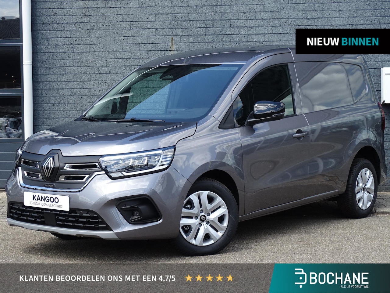 Renault Kangoo - Extra L1 44 kWh REAR VIEW ASSIST / ALL SEASON BANDEN / ZONDER SMART ROOF RACK - AutoWereld.nl