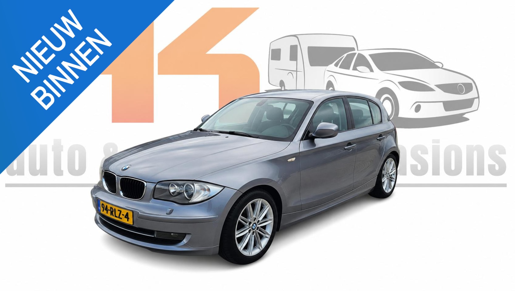 BMW 1-serie - 118i EffDyn. Ed. Business Line Ultimate Edition Leer, sportstoelen, Xenon, Navi, Bluetooth - AutoWereld.nl