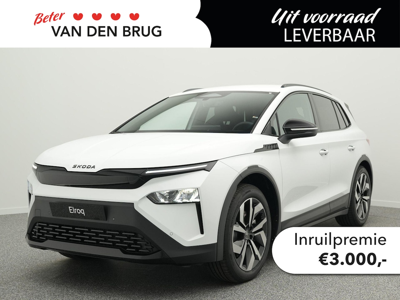 Skoda Elroq - 85 Sportline | Trekhaak | Stoel -& stuurverwarming | Adaptieve cruise control | Dodehoekse - AutoWereld.nl