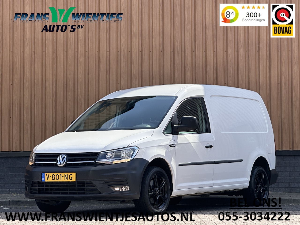 Volkswagen Caddy Maxi - 2.0 TDI L2H1 BMT Highline | Cruise Control | Euro 6 | Parkeersensoren Achter | Bluetooth | - AutoWereld.nl