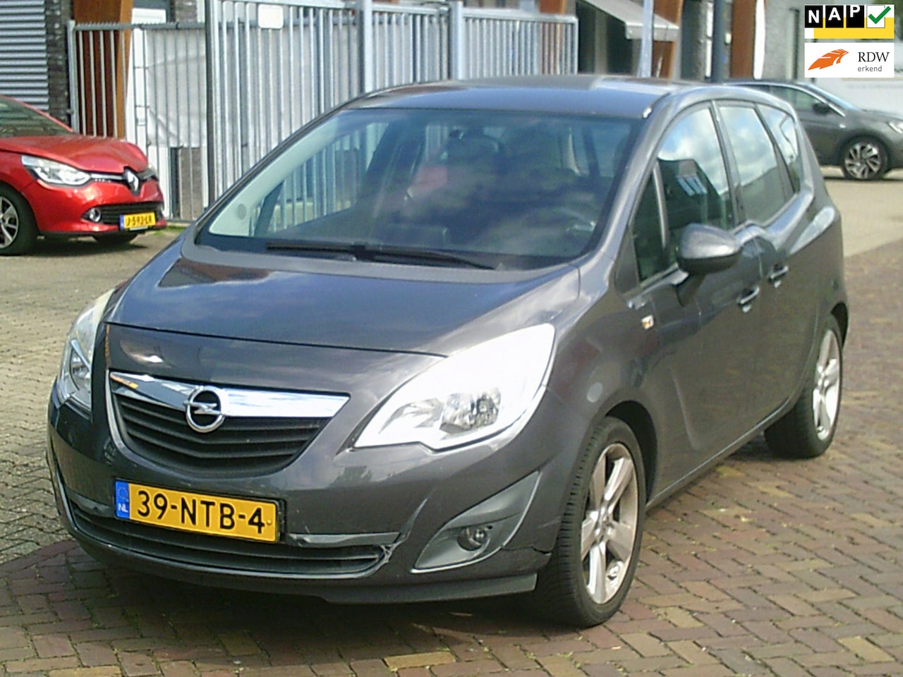 Opel Meriva - 1.4 Turbo Edition Airco LM-V Navi Cruise Trekhaak - AutoWereld.nl