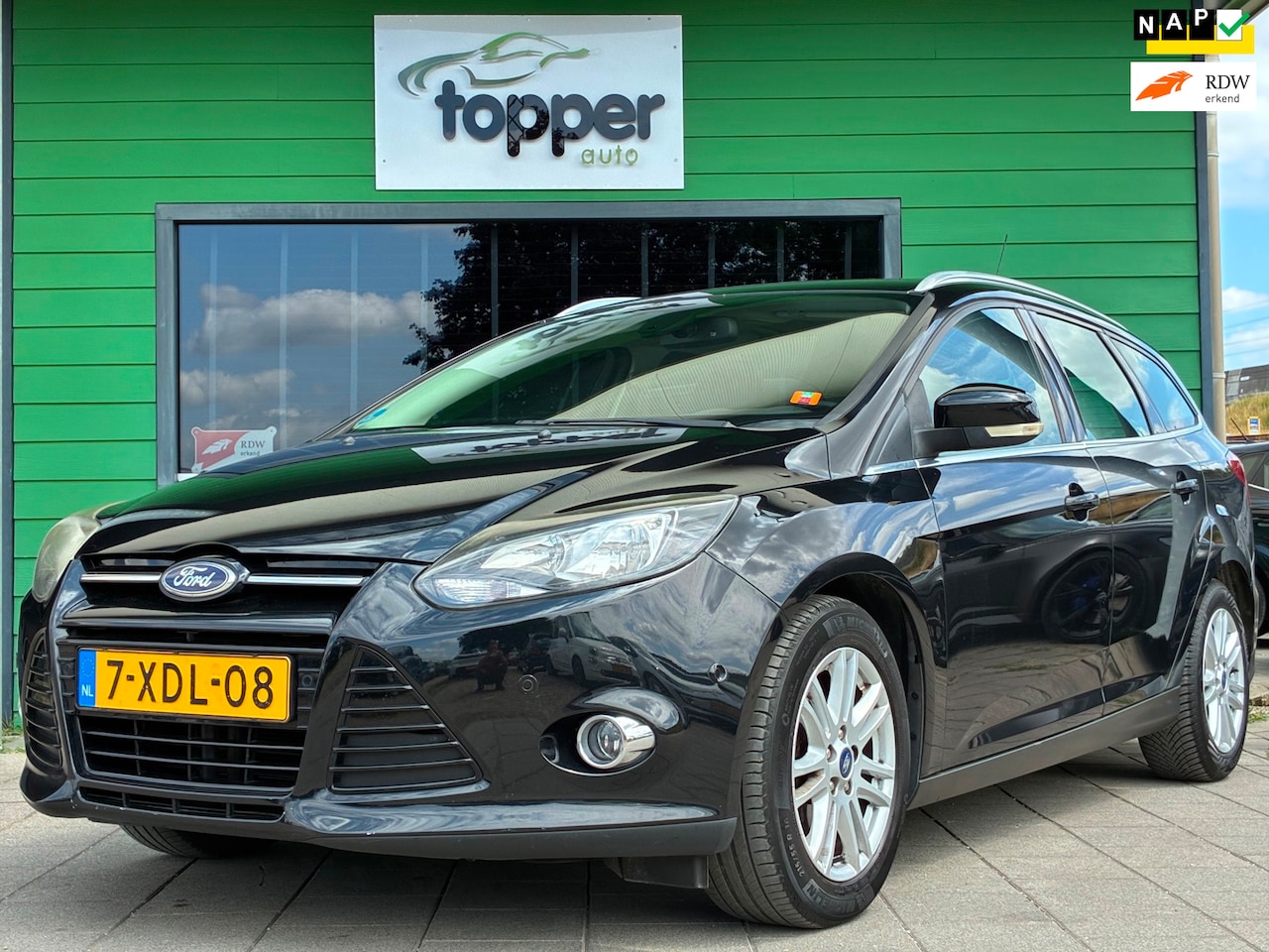 Ford Focus Wagon - 1.0 EcoBoost Edition Plus|1e Eigenaar|Navigatie|CruiseControl|Climatronic|Trekhaak|Dealer - AutoWereld.nl