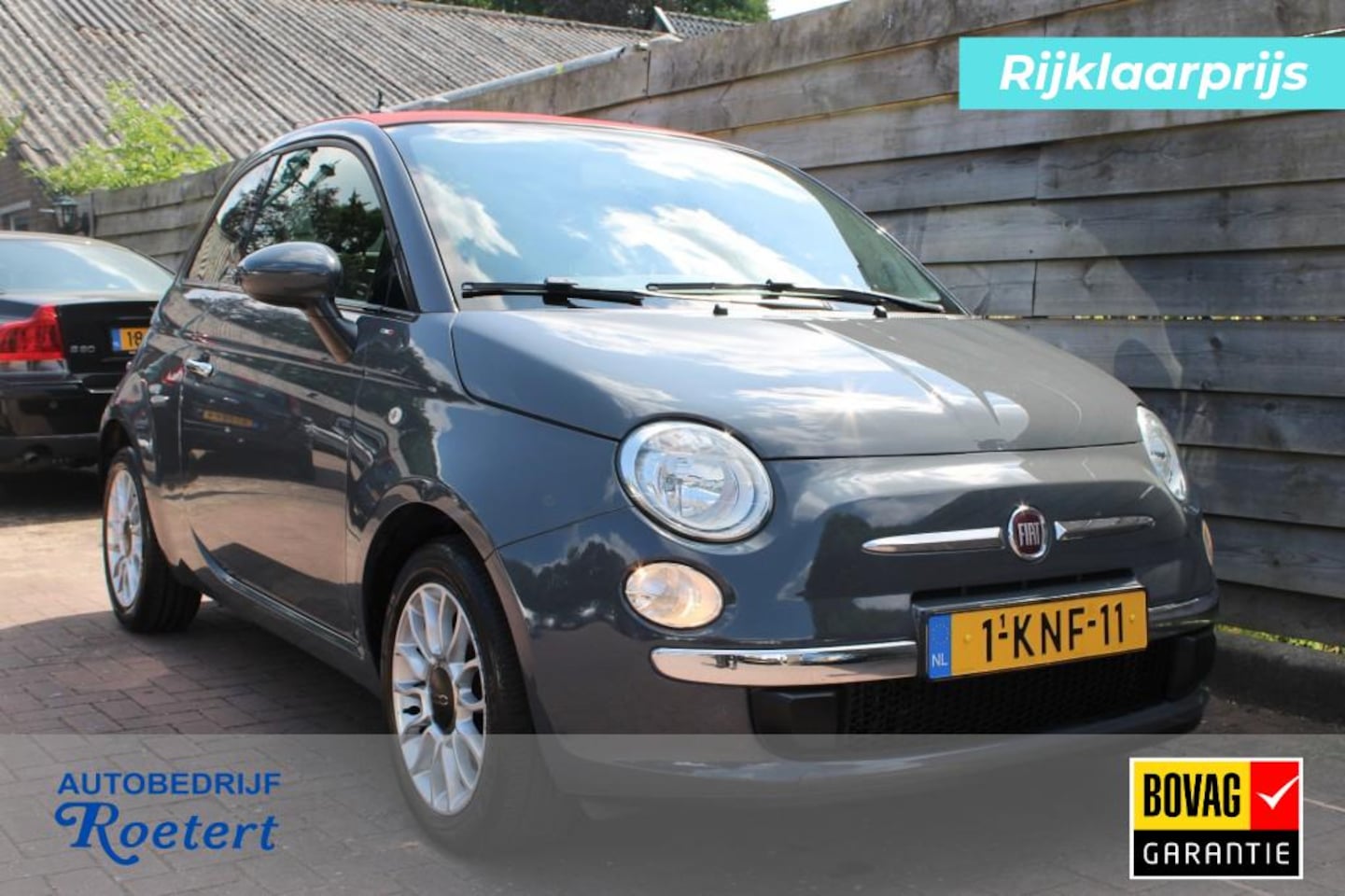 Fiat 500 C - 0.9 TwinAir Lounge 2-drs Cabrio Airco/RadioCD/PDC/USB/Lichtmet.velgen - AutoWereld.nl