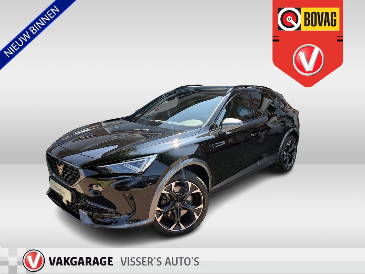 CUPRA Formentor - 1.4 e-Hybrid 245PK VZ Black Edition | afneembare trekhaak | zeer nette auto | Apple Carpla - AutoWereld.nl