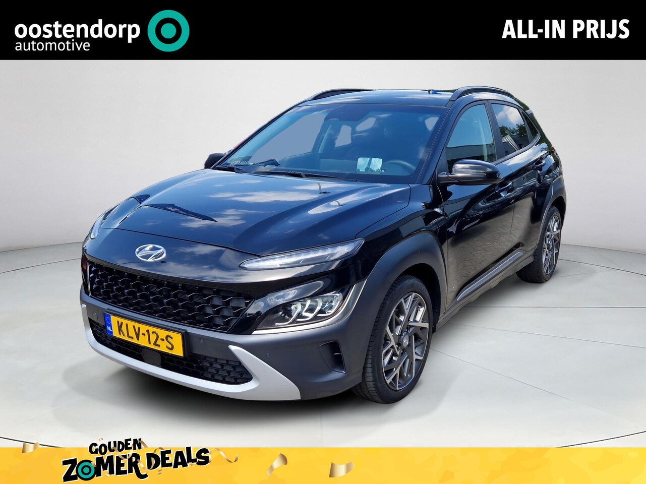 Hyundai Kona - 1.6 GDI HEV Premium | All-in prijs | Automaat | Android auto/apple carplay | leder bekledi - AutoWereld.nl