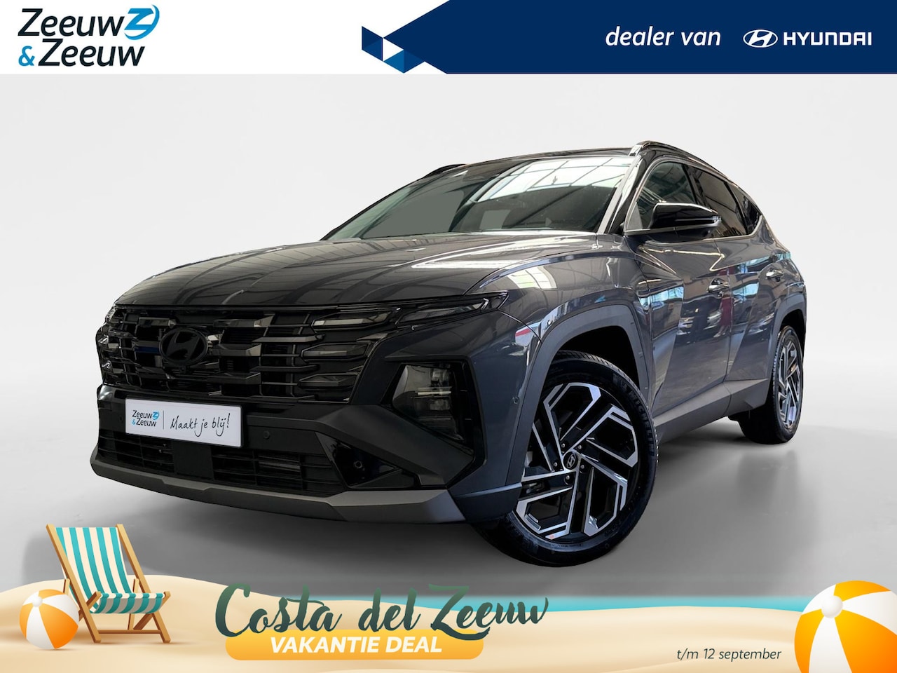 Hyundai Tucson - 1.6 PHEV | PREMIUM | TWO TONE | €7500,- KORTING | DIRECT LEVERBAAR | - AutoWereld.nl