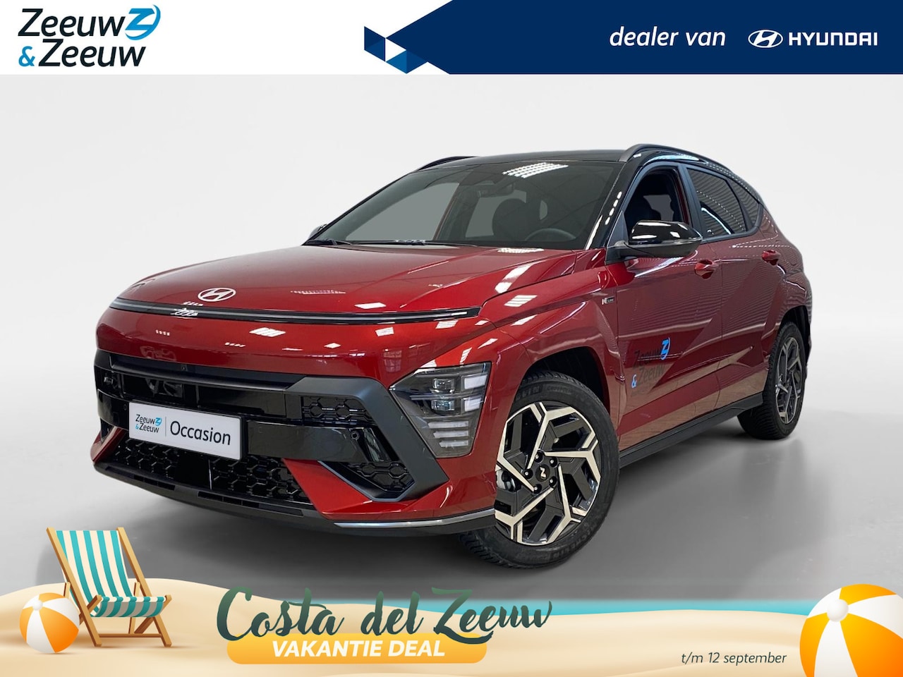 Hyundai Kona - 1.6 GDI HEV | N-LINE | AUTOMAAT | TWO TONE | €5500,- KORTING | OP=OP | - AutoWereld.nl