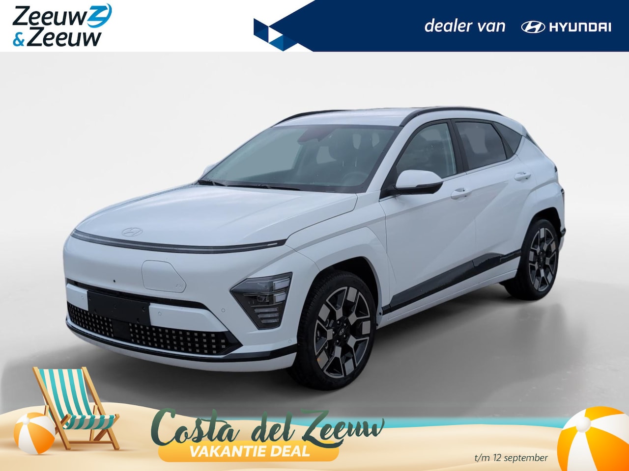 Hyundai Kona Electric - Premium 65.4 kWh | Eco leder | Snel leverbaar | Nieuw te bestellen| - AutoWereld.nl