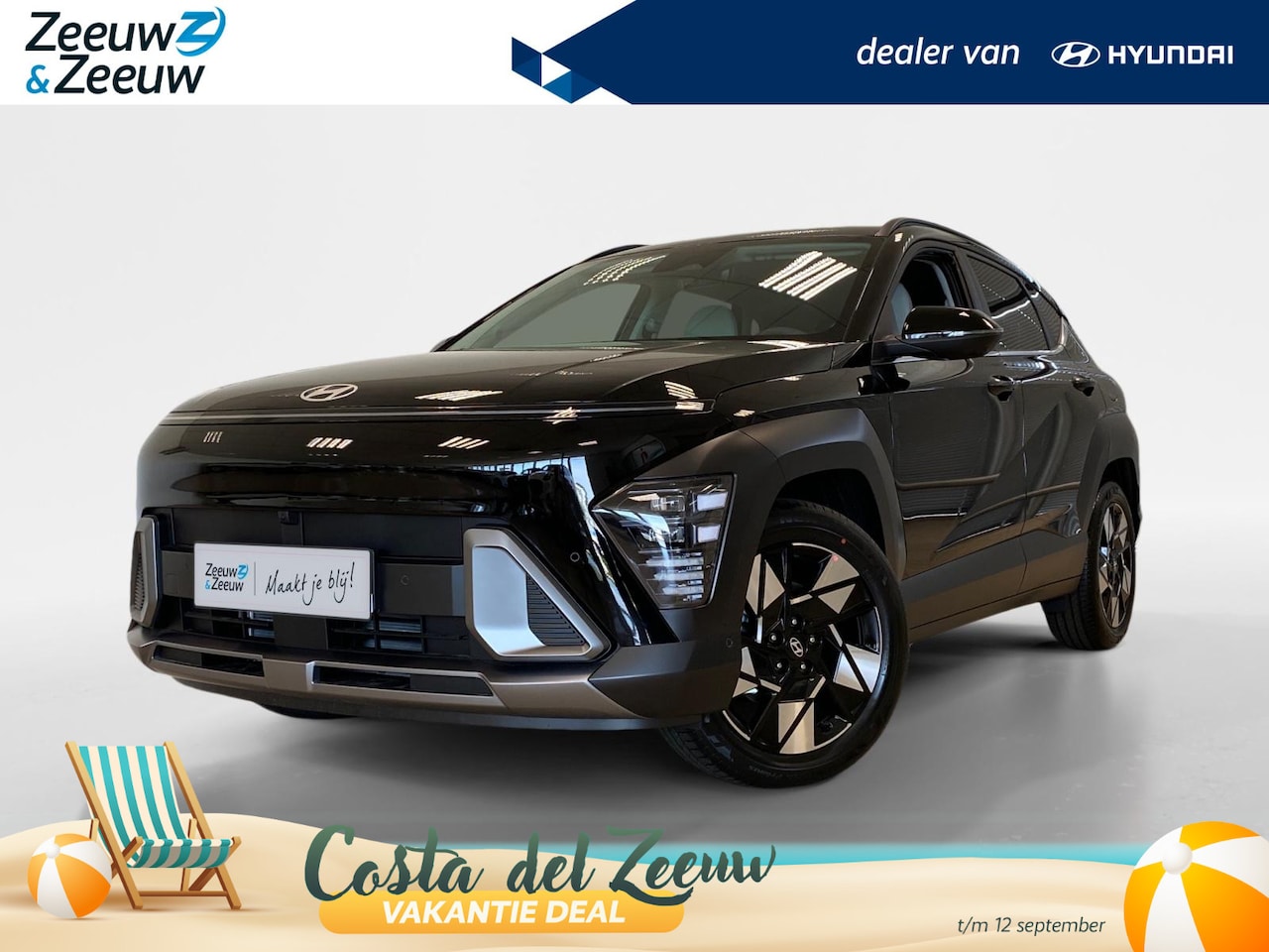 Hyundai Kona - 1.6 HYBRID | PREMIUM | AUTOMAAT | DIRECT LEVERBAAR | €2500,- KORTING | - AutoWereld.nl