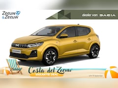 Dacia Sandero - Eco-G 120 journey | Nu met € 450, - Zeeuw en Zeeuw actiekorting | financier tegen slechts