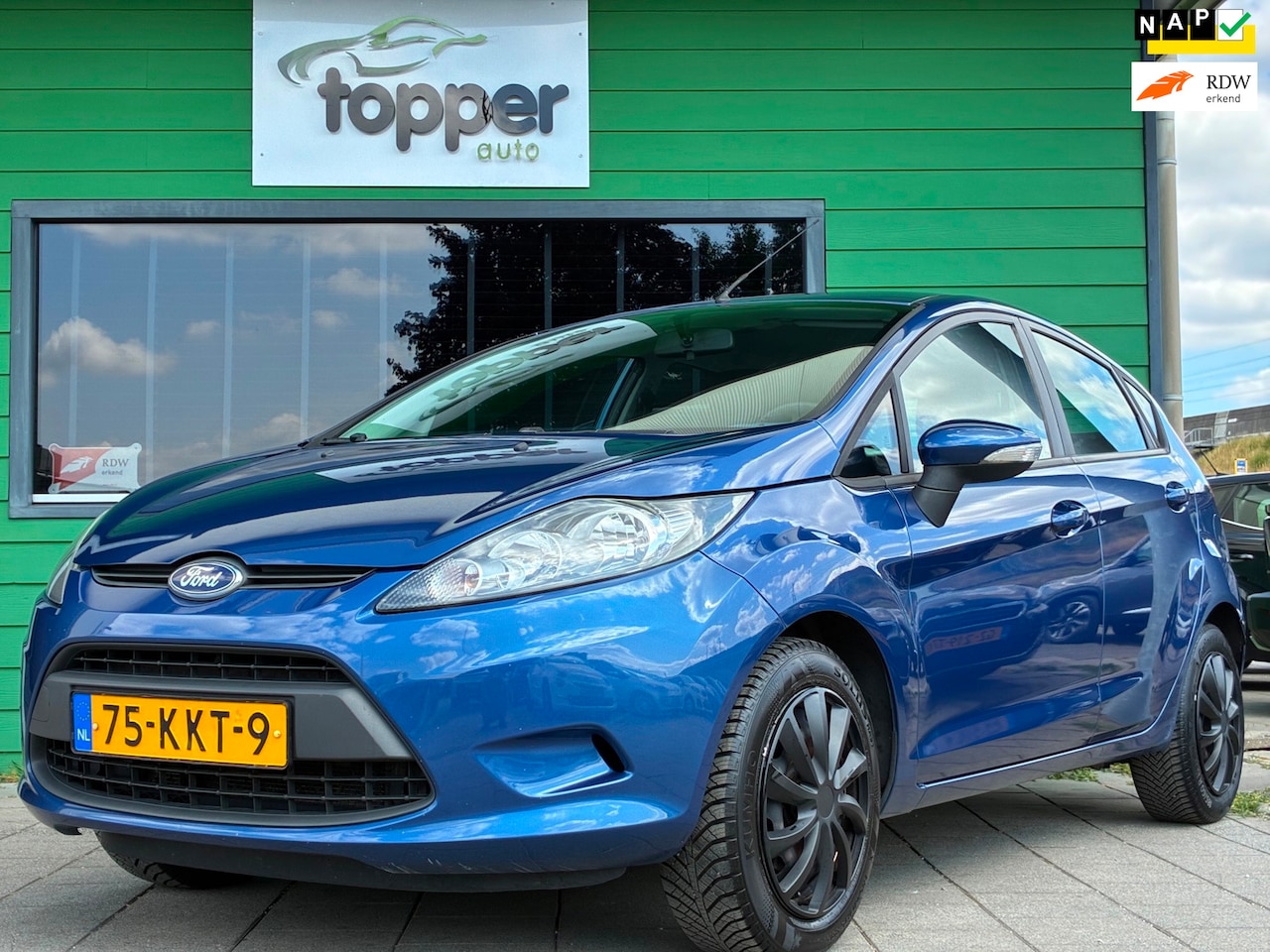 Ford Fiesta - 1.25 Limited|Airco|Elektr.ramen|5-Deurs|Nieuwe APK|NAP| - AutoWereld.nl