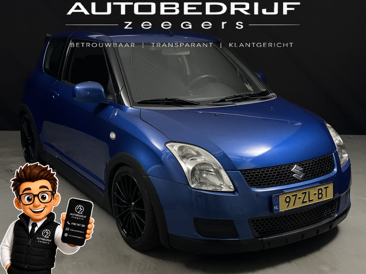 Suzuki Swift - 1.3 SPORT *Nightwing*Lage KM*NAP* - AutoWereld.nl