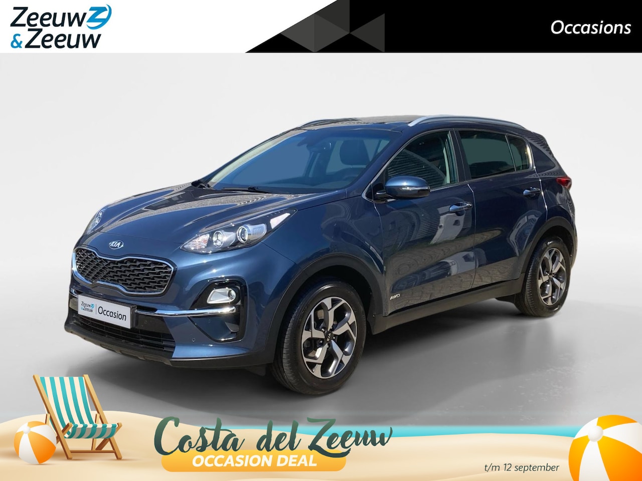 Kia Sportage - 1.6 T-GDI 4WD DynamicPlusLine | Schuif- kanteldak | Navi | Camera - AutoWereld.nl