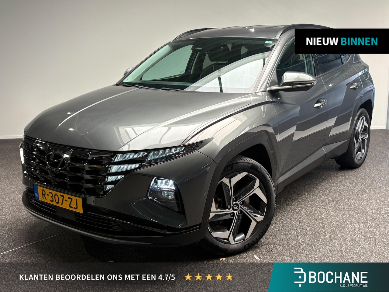 Hyundai Tucson - 1.6 T-GDI HEV Premium | 360 Camera | Navigatie | Verwarmbare Stoelen | - AutoWereld.nl