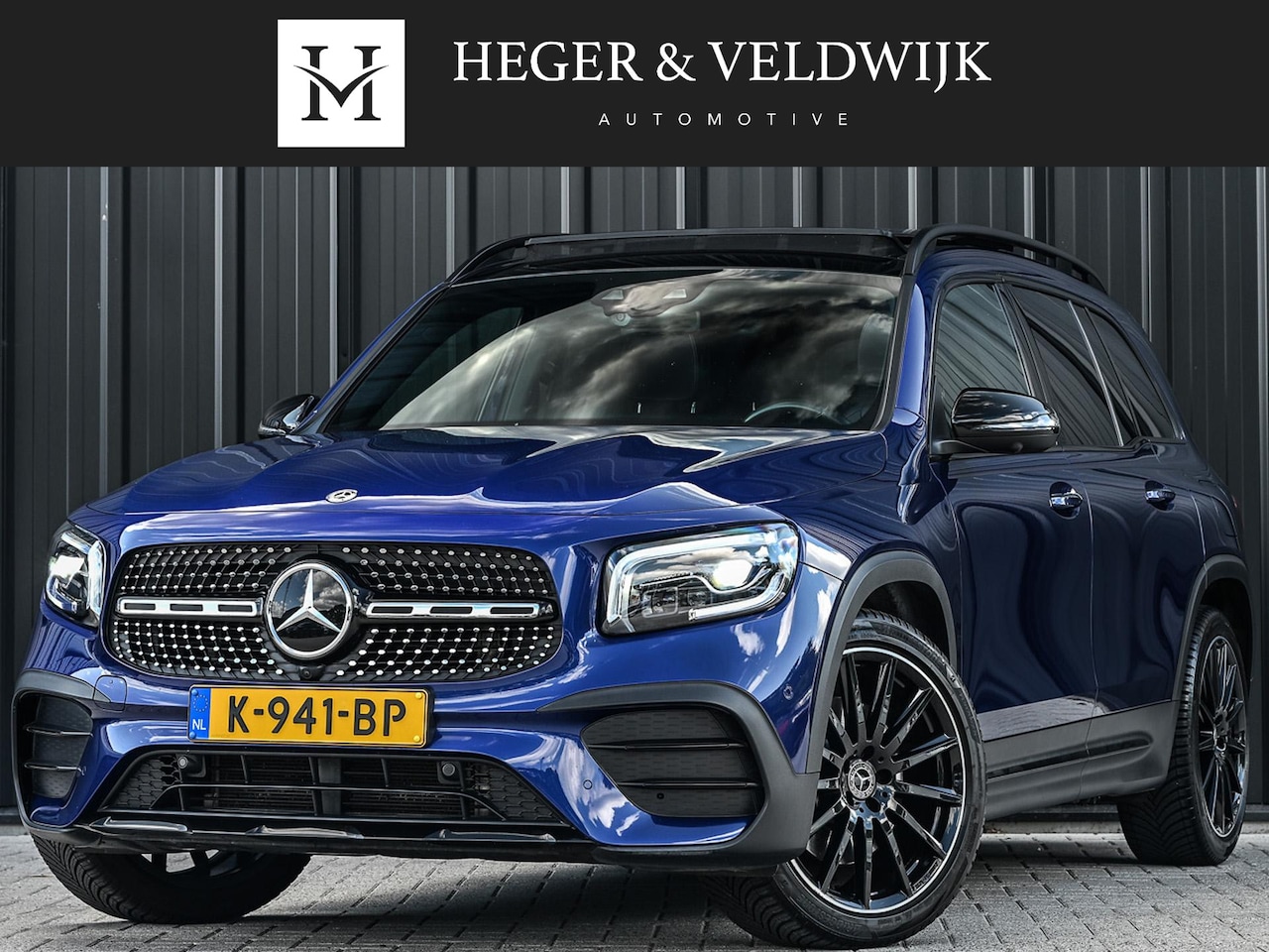 Mercedes-Benz GLB - 250 4MATIC Premium Plus AMG Line | NL-Auto | Panoramdak | 360 Camera | Carbon Interieur | - AutoWereld.nl